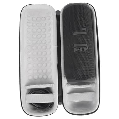 Suojaava kovakuorinen kotelo JBL Flip 6 Bluetooth-kaiuttimelle Harmaa
