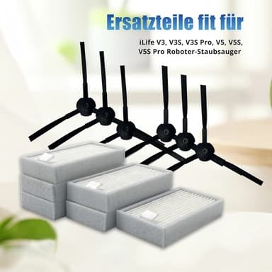 Varaosasarja ZACO/ILIFE robottipölynimuriin