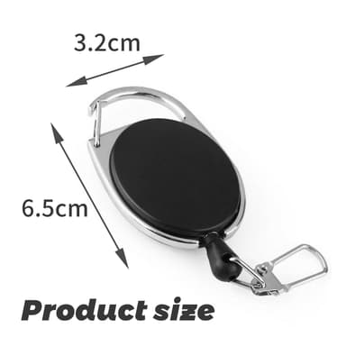 Avainrengas jojo-toiminnolla ja 72cm narulla 1-pakkaus