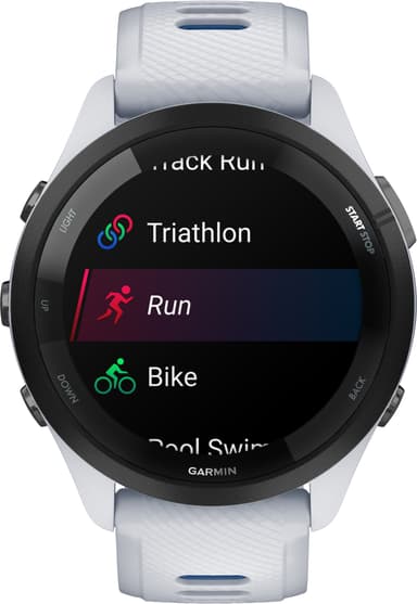 Garmin Forerunner 265 urheilukello (valkoinen)