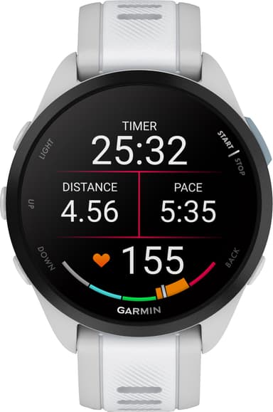 Garmin Forerunner 165 Music urheilukello (valkoinen)