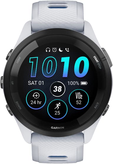 Garmin Forerunner 265 urheilukello (valkoinen)