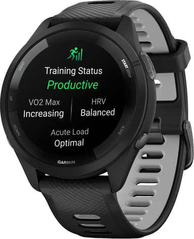 Garmin Forerunner 265 urheilukello (musta)