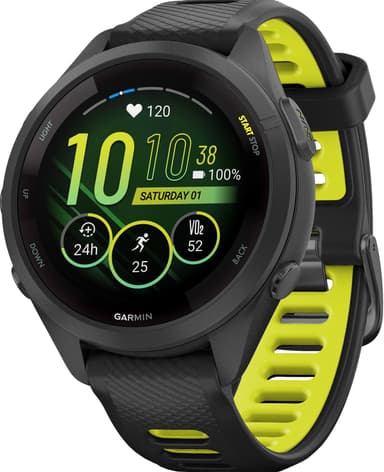 Garmin Forerunner 265S urheilukello (musta)