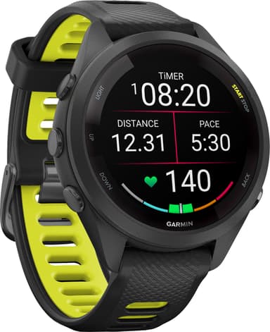 Garmin Forerunner 265S urheilukello (musta)