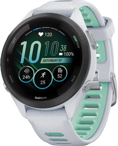Garmin Forerunner 265S urheilukello (valkoinen)