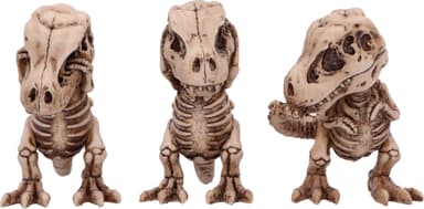Nemesis Now Three Wise Tyrannosaurus Rex Skeletons toimintafiguurisarja