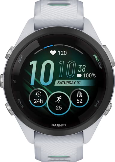 Garmin Forerunner 265S urheilukello (valkoinen)