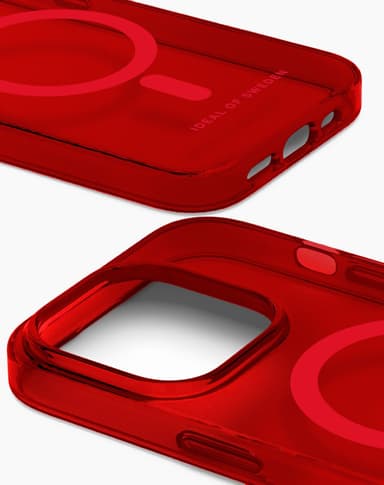 Clear Case MagSafe iPhone 14PR Radiant Red