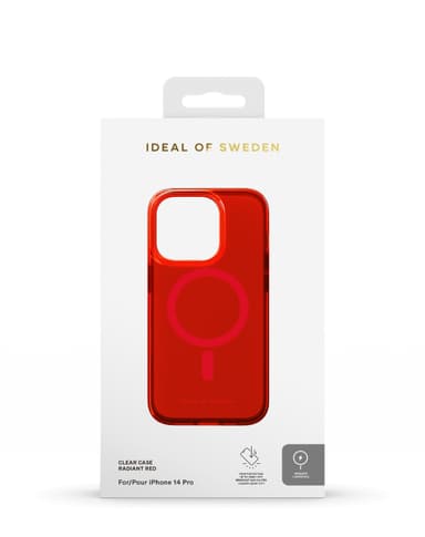 Clear Case MagSafe iPhone 14PR Radiant Red