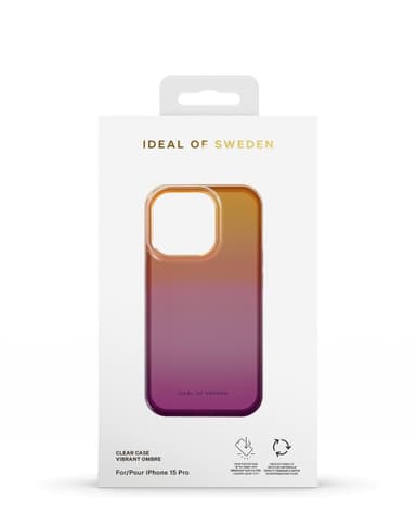 Clear Case iPhone 15PR Vibrant Ombre