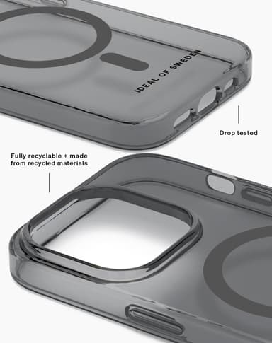 Clear Case MagSafe iPhone 14PR Tinted Black