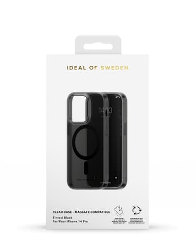Clear Case MagSafe iPhone 14PR Tinted Black