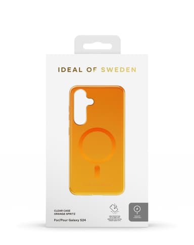 Clear Case MagSafe Galaxy S24 Orange Spritz