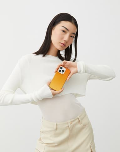 Clear Case iPhone 13/14 Orange Spritz