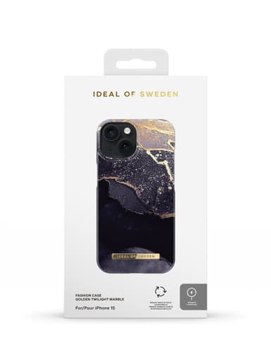 Printed Case MagSafe iPhone 15 Golden Twilight