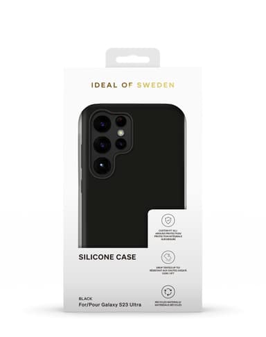 Silicone Case Galaxy S23U Black