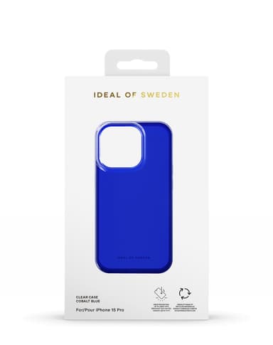 Clear Case iPhone 15PR Cobalt Blue