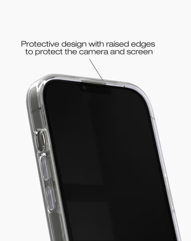 Clear Case MagSafe iPhone 13/14/15 Golden Hearts