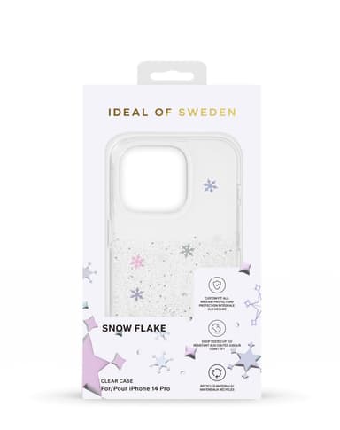 Clear Case iPhone 14PR SnowFlake