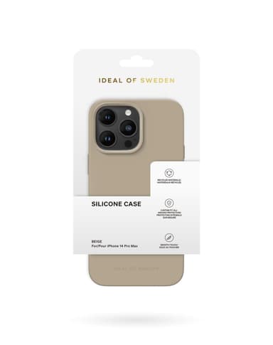Silicone Case iPhone 14PM Beige