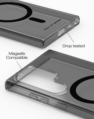 Clear Case MagSafe Galaxy S24U Tinted Black