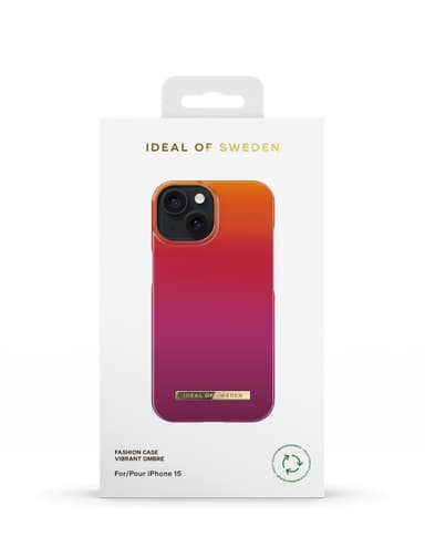 Printed Case iPhone 15 Vibrant Ombre