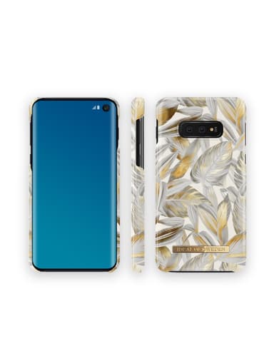 Fashion Case Galaxy S10E Platinum Leaves