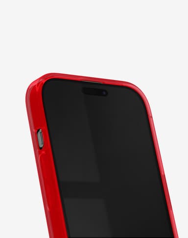 Clear Case MagSafe iPhone 15PL Radiant Red
