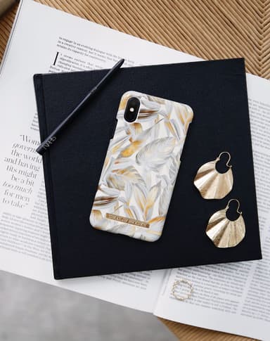 Fashion Case Galaxy S10E Platinum Leaves