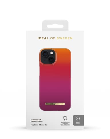 Printed Case MagSafe iPhone 15 Vibrant Ombre