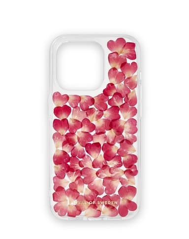 Clear Case iPhone 15PR Red Roses