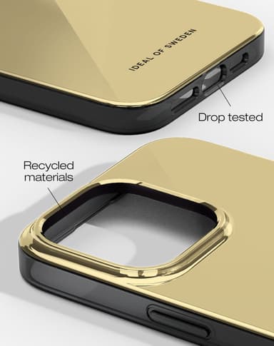 Mirror Case iPhone 14PM Mirror Gold
