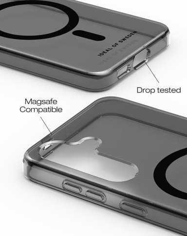 Ideal of Sweden Samsung Galaxy S24/S25 Clear MagSafe suojakuori (mus.)
