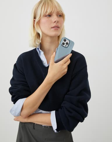 Mirror Case iPhone 11/XR Mirror Sky Blue