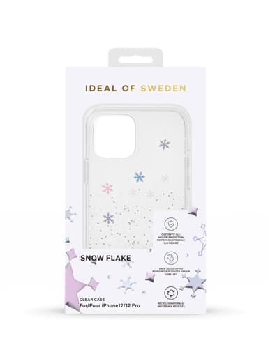 Clear Case iPhone 12/12P SnowFlake