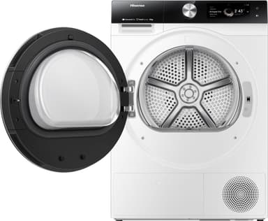 Hisense kuivausrumpu DH7S107BW 10 KG