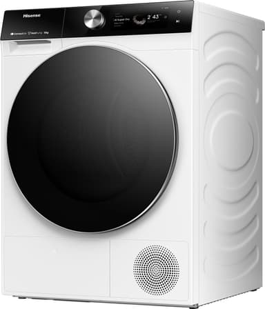 Hisense kuivausrumpu DH7S107BW 10 KG