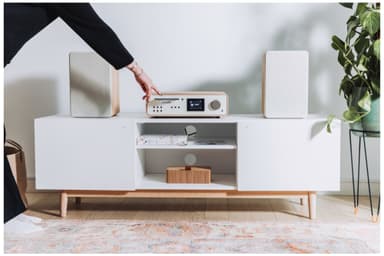 Pure Classic Stereo micro Hi-Fi järjestelmä (puuvilla)