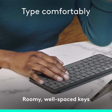 Logitech Keys-To-Go 2 langaton näppäimistö (grafiitti)