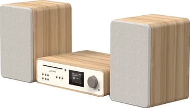Pure Classic Stereo micro Hi-Fi järjestelmä (puuvilla)