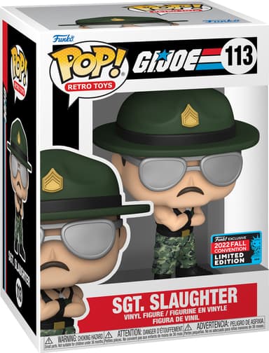 Funko Pop! G. I. Joe figuuri (Sgt. Slaughter)