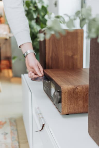 Pure Classic Stereo micro Hi-Fi järjestelmä (kahvi)