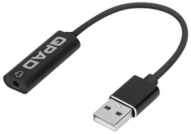 QPAD QH25 pelikuulokkeet (musta)