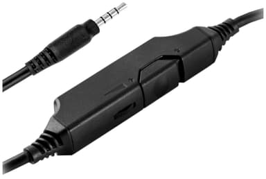 QPAD QH25 pelikuulokkeet (musta)