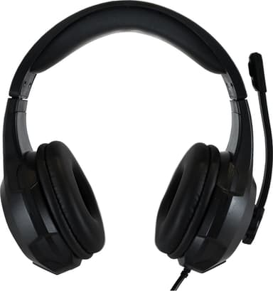 QPAD QH25 pelikuulokkeet (musta)