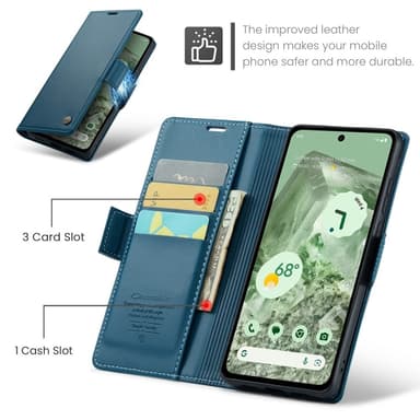 CASEME Retro Lompakkokotelo Pixel 8a