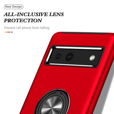 Google Pixel 8a sormenrengasjalustan hybridikotelo
