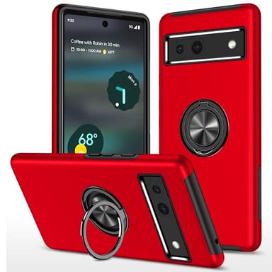 Google Pixel 8a sormenrengasjalustan hybridikotelo