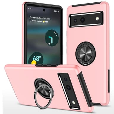Google Pixel 8a sormenrengasjalustan hybridikotelo